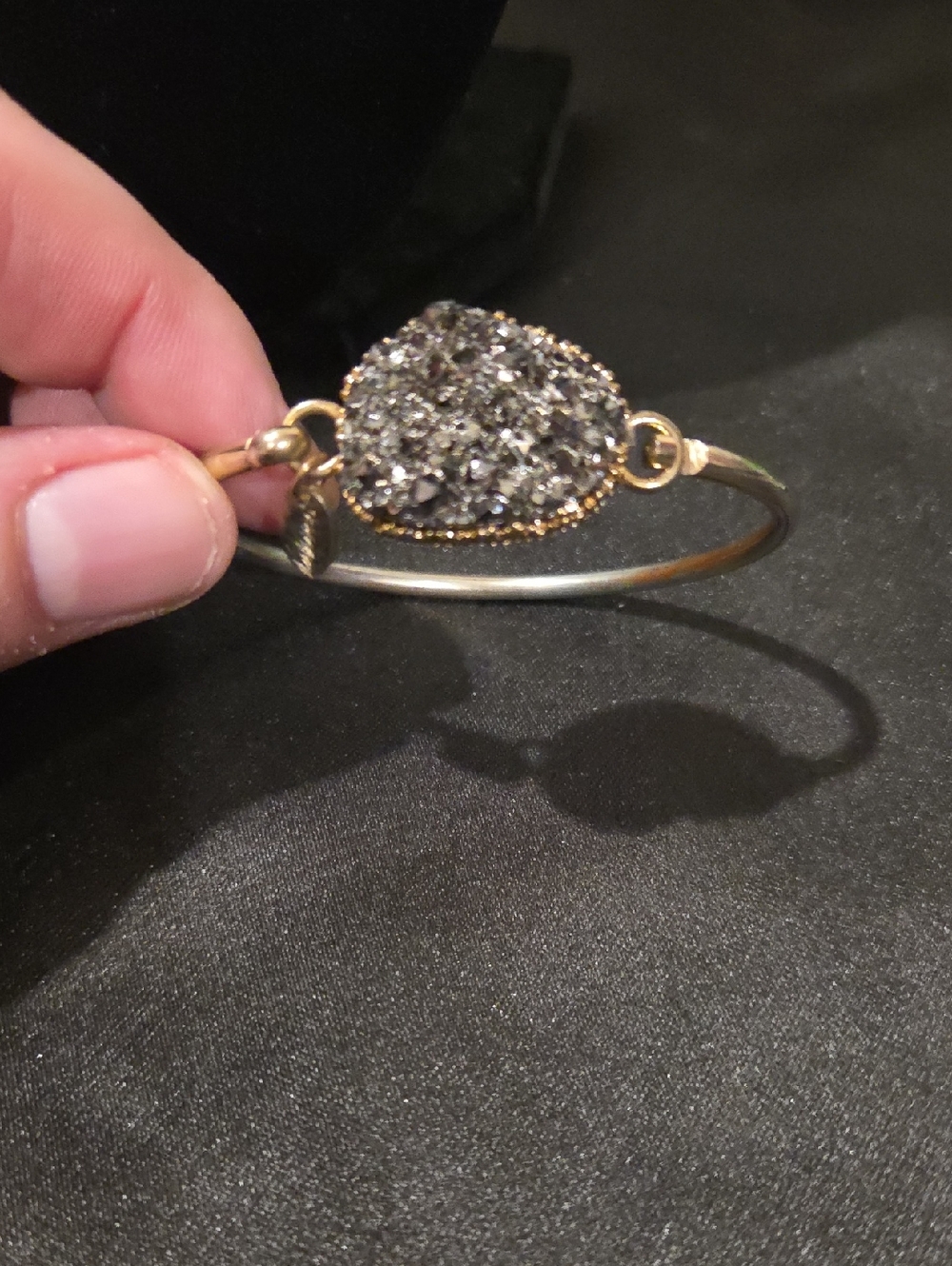 BELOVED BRACELET WITH SPARKLING DRUZY STONE - Picture 3 of 3